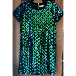 ☀️ Soprano Sequin Shift Dress